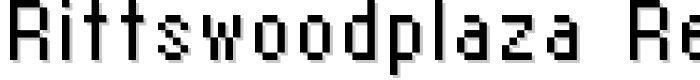 RittswoodPlaza Regular font